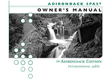 2014 International Adirondack Spa Owner's Manual