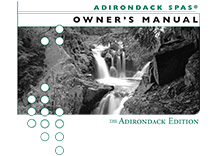 2014 Adirondack Spa Owner's Manual